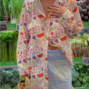 Lisa Says Gah Tessa Button Down